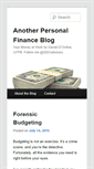 Mobile Screenshot of anotherpersonalfinanceblog.com